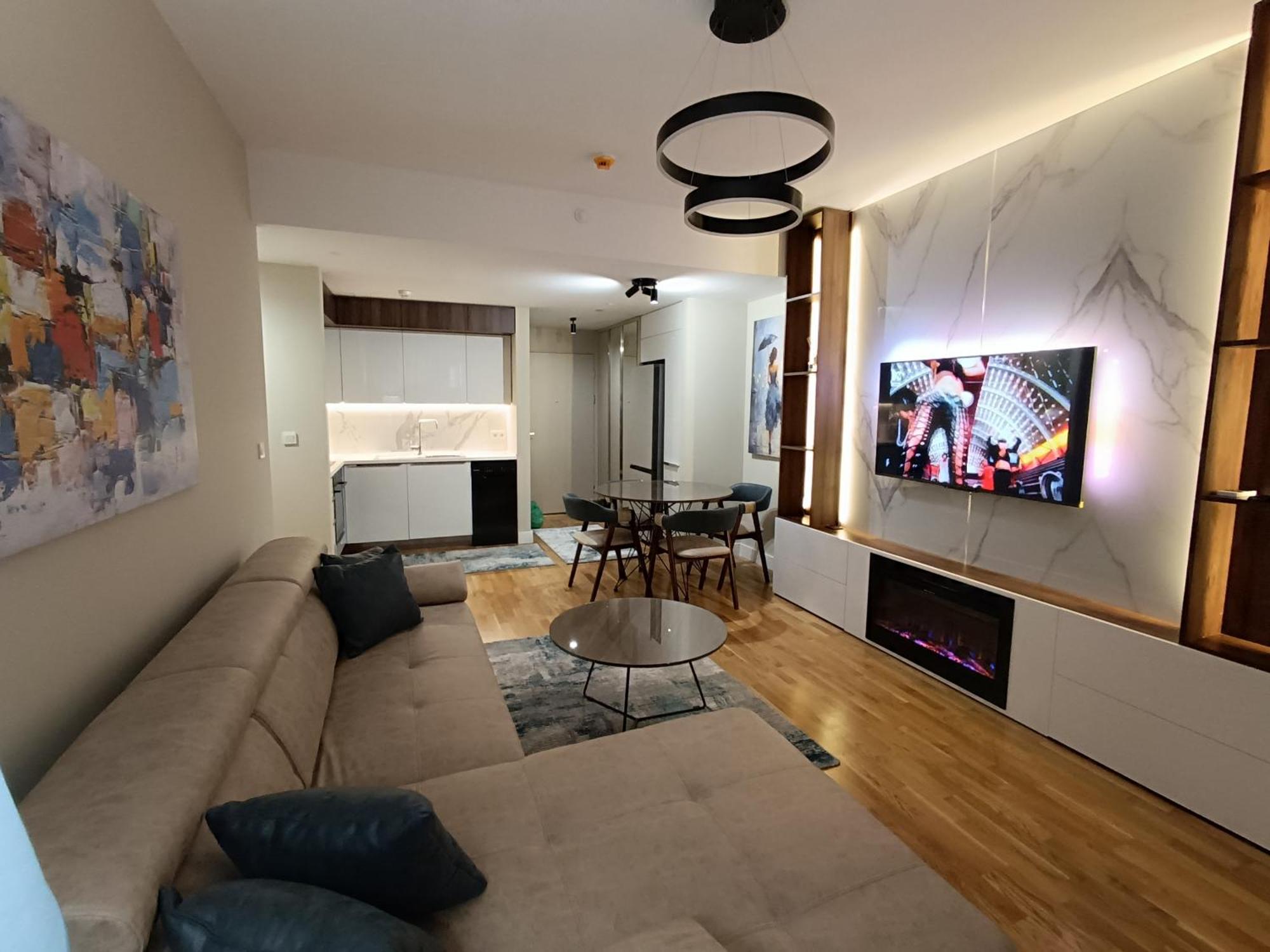 Anika Luxury Apartment At Diamond Center Скопье Экстерьер фото